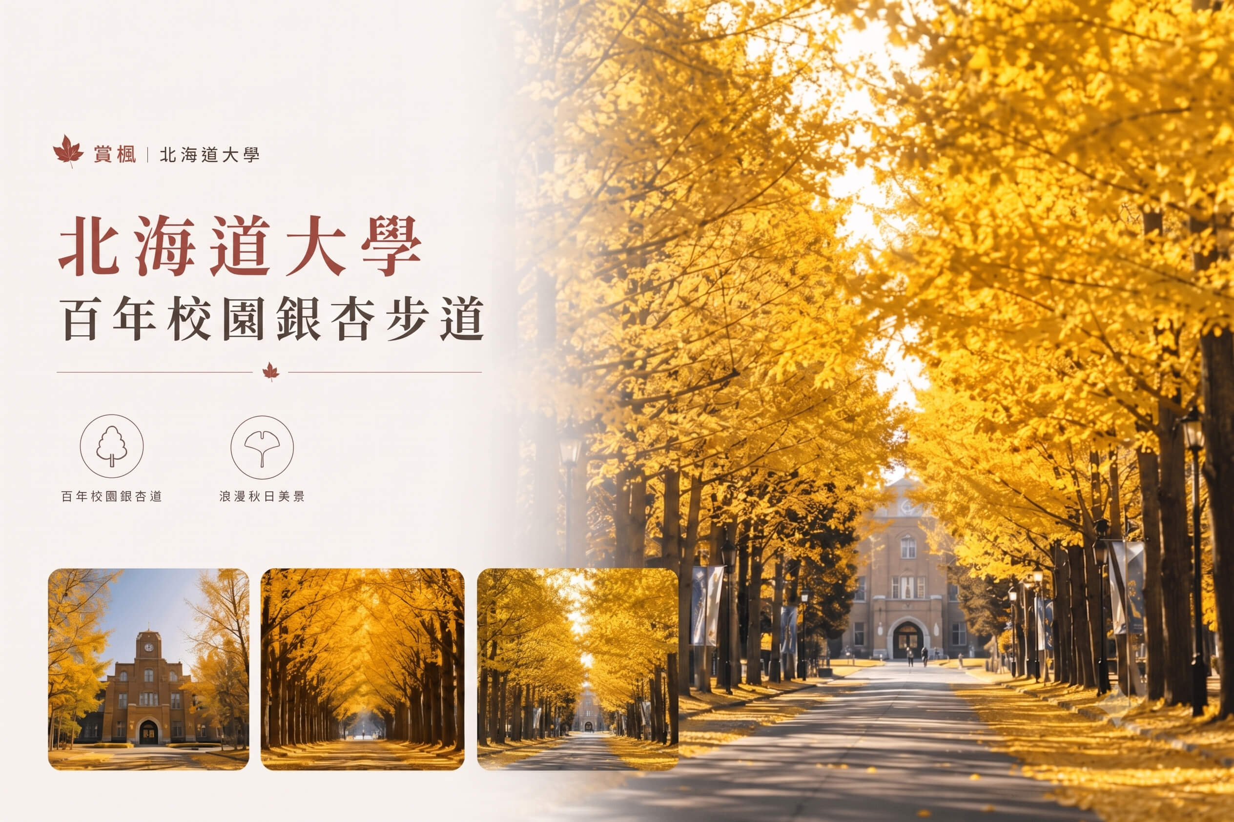 【日本】
長榮楓北海道.秘境紅葉谷.旭岳纜車.豐平峽.漫遊小樽. 定山溪自然光之祭.楓紅五日