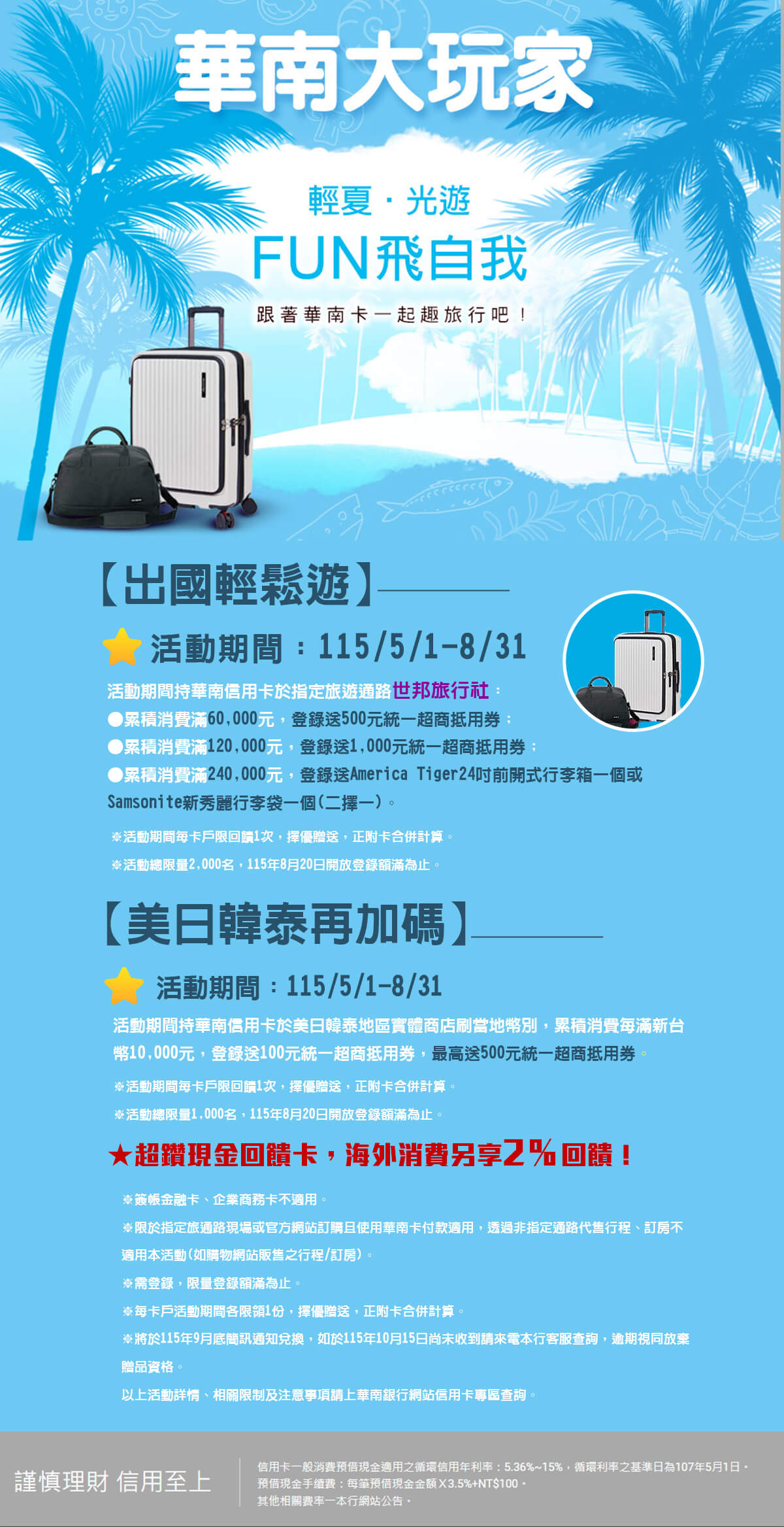 華南卡友優惠